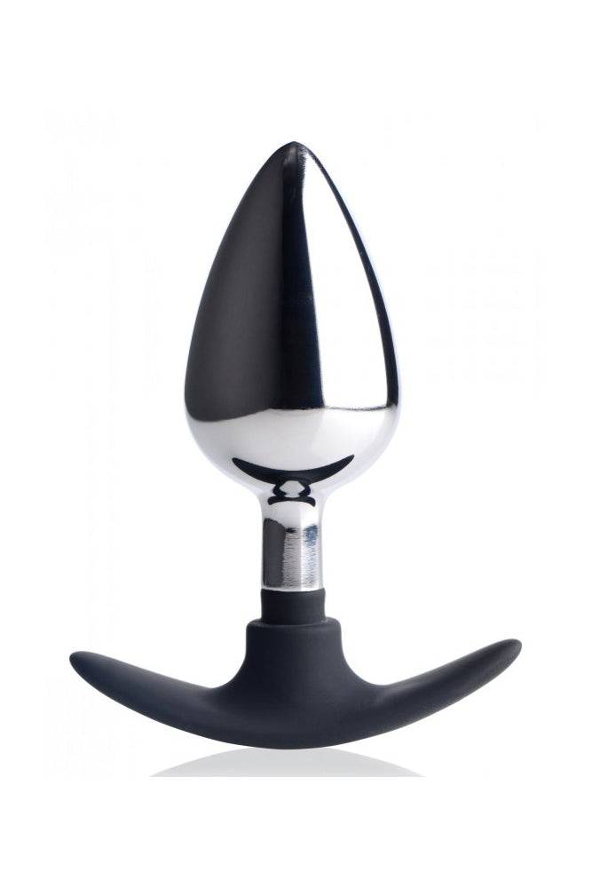 XR Brands - Master Series - Dark Invader Metal and Silicone Anal Plug - Stag Shop