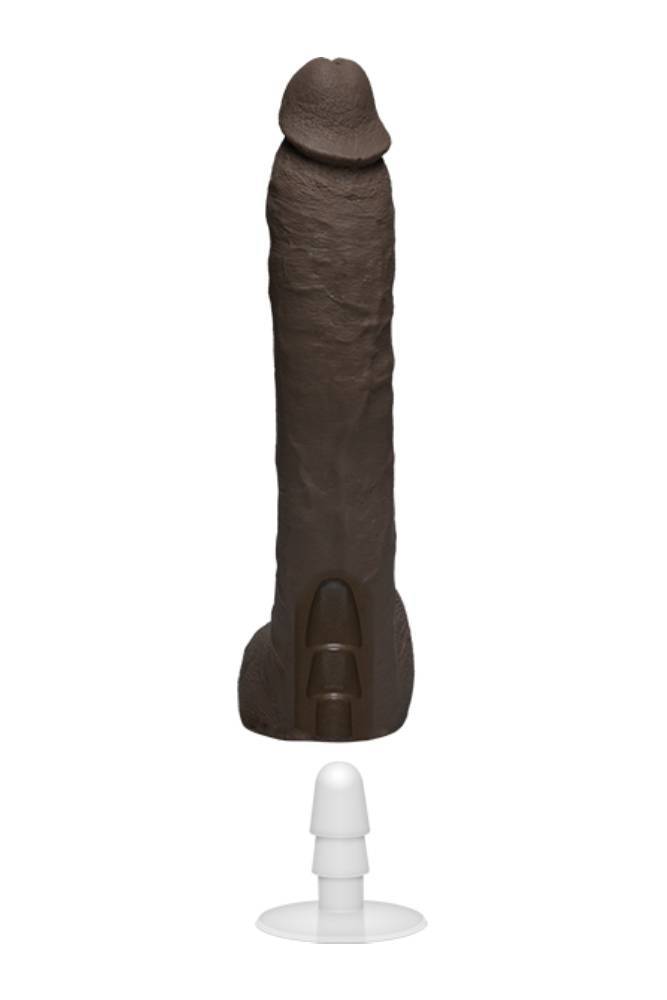 Doc Johnson - Signature Cocks - Isiah Maxwell - 10 Inch Cock with Removable Suction Cup - Stag Shop