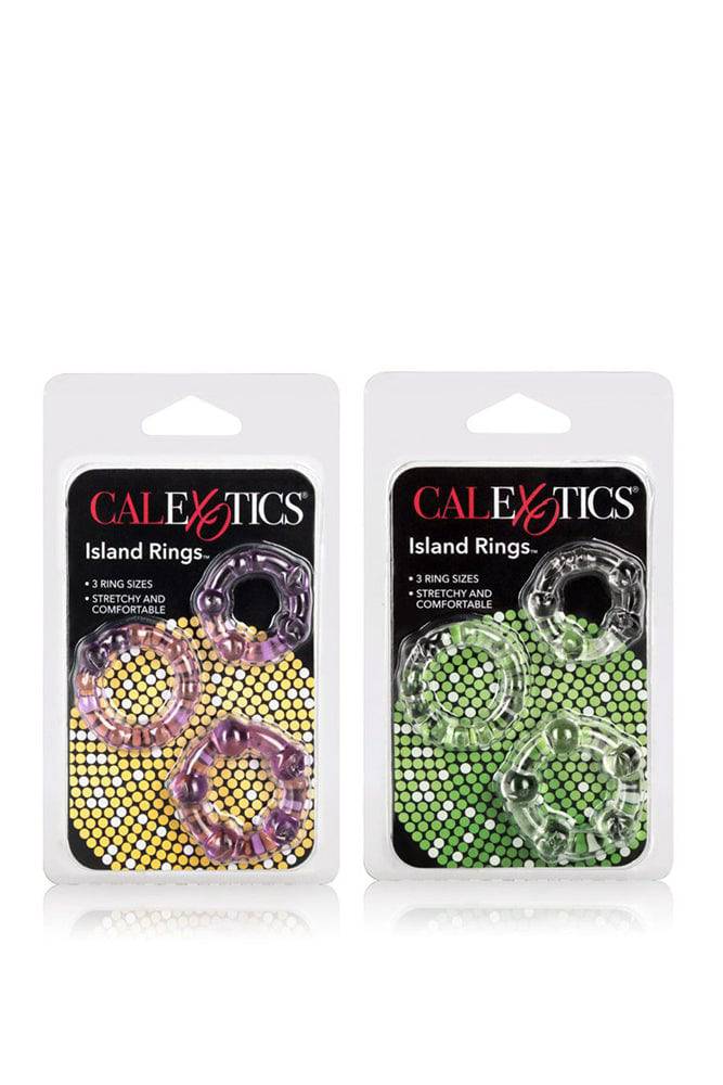 Cal Exotics - Island Cock Ring Set - Assorted - Stag Shop