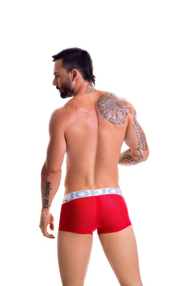 Jor Underwear - Cronos Mesh Boxer - Red - Stag Shop