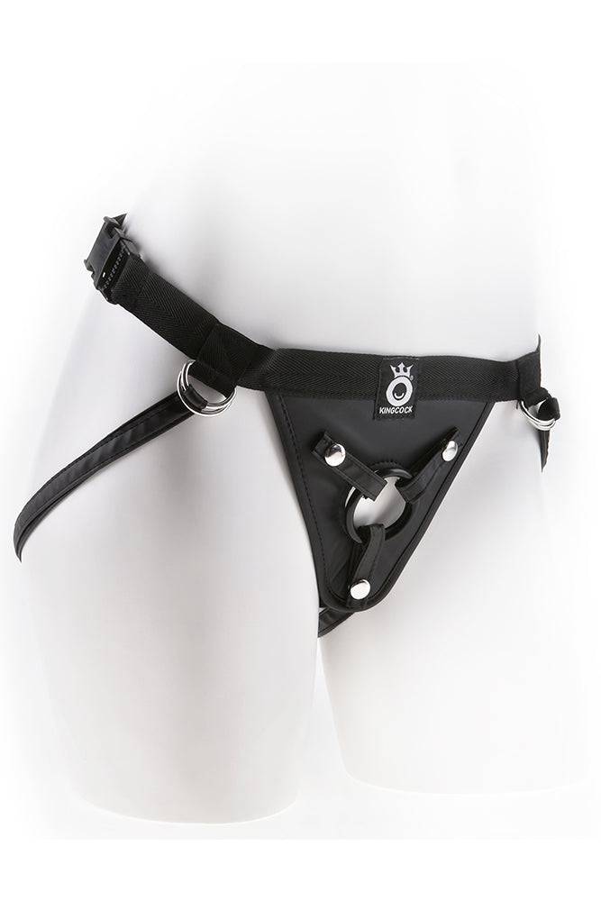 Pipedream - King Cock - Fit Rite Strap-On Harness - Black - Stag Shop