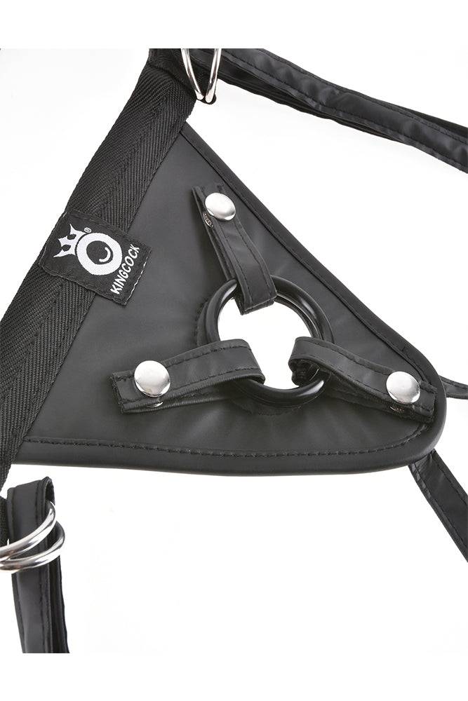 Pipedream - King Cock - Fit Rite Strap-On Harness - Black - Stag Shop