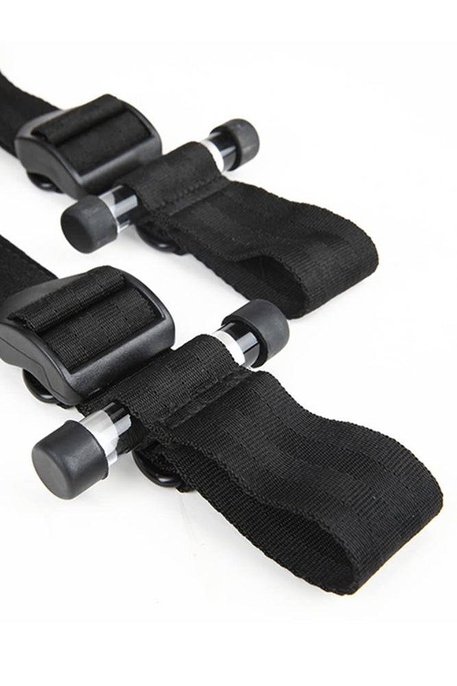 Electric Eel - Lux Fetish - Over The Door Cross Cuff Set - Stag Shop