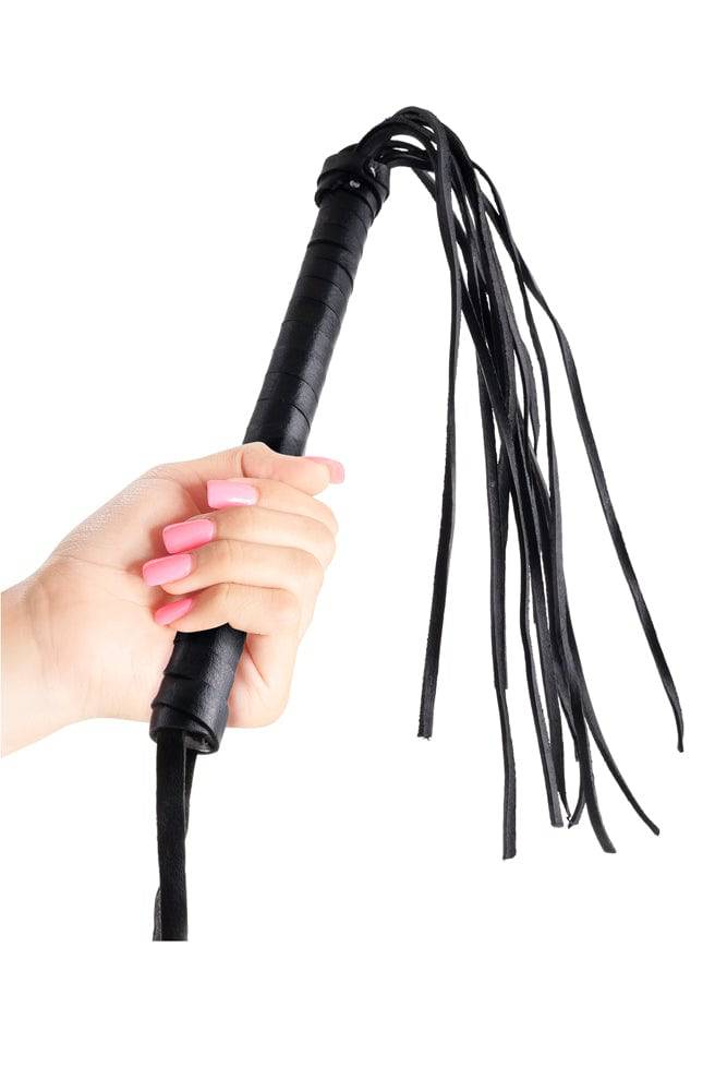 Pipedream - Fetish Fantasy Limited Edition - Cat-O-Nine Tails Flogger - Black - Stag Shop
