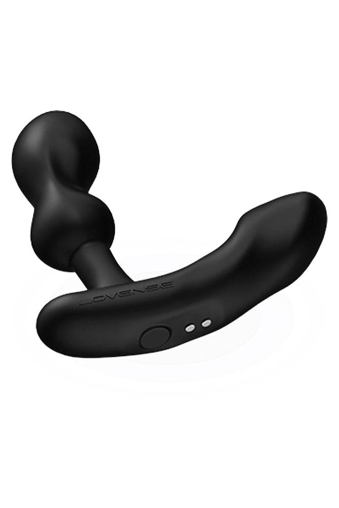 Lovense - Edge 2 Adjustable Bluetooth Prostate Massager - Black - Stag Shop