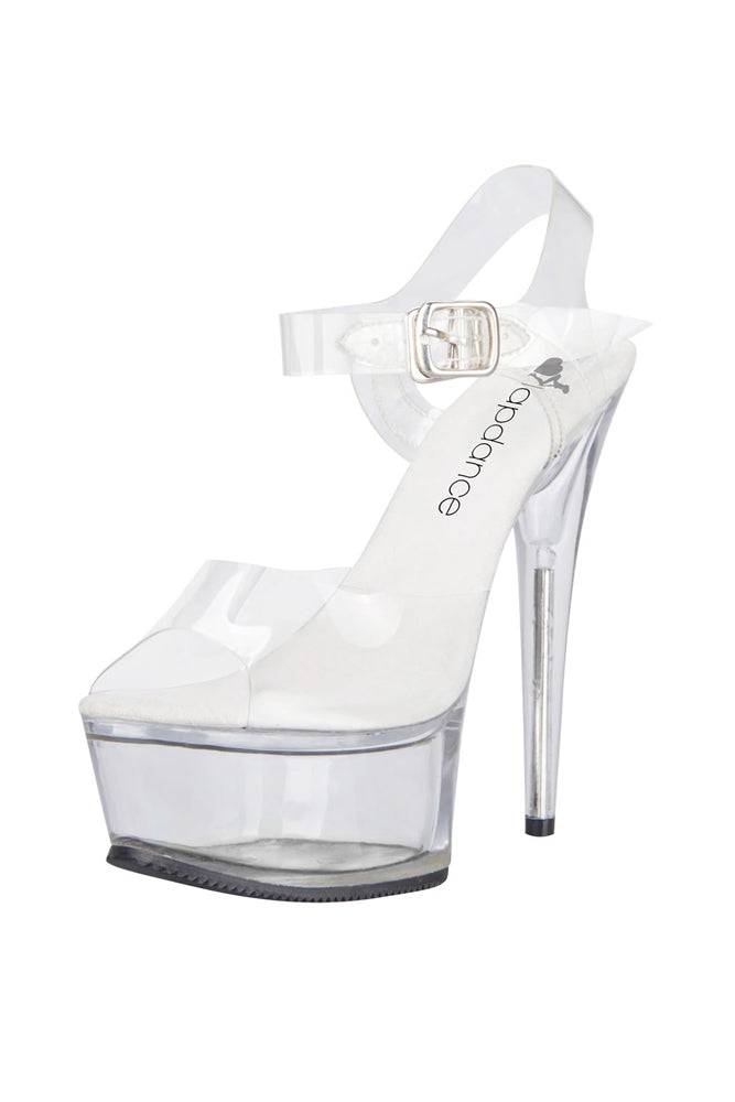 Lapdance Shoes - LS-01 - 6 Inch Platform Sandal w/ Strap - Stag Shop