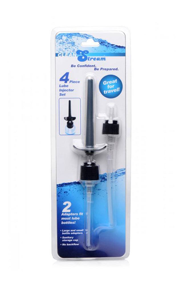 XR Brands - Clean Stream - 4 Piece Lube Injector Set - Stag Shop