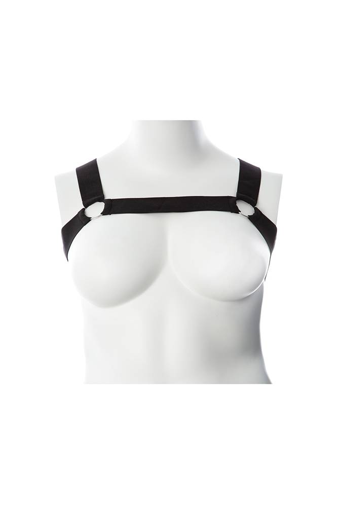 Shibari - Gender Fluid - Mason Chest Harness - Black - Stag Shop