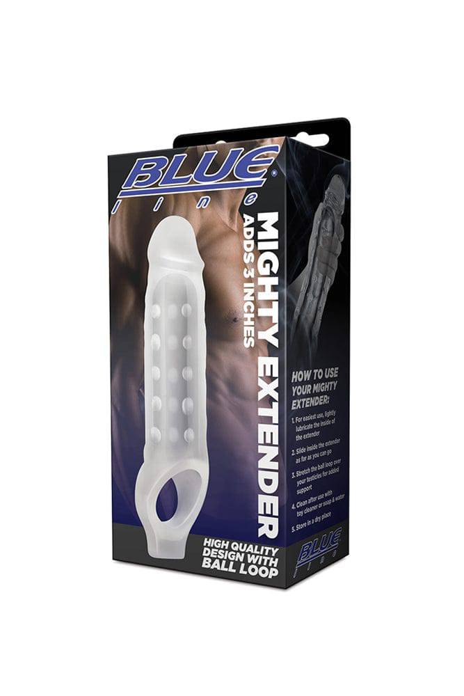 Electric Eel - Blue Line - Mighty Penis Extender - Clear - Stag Shop