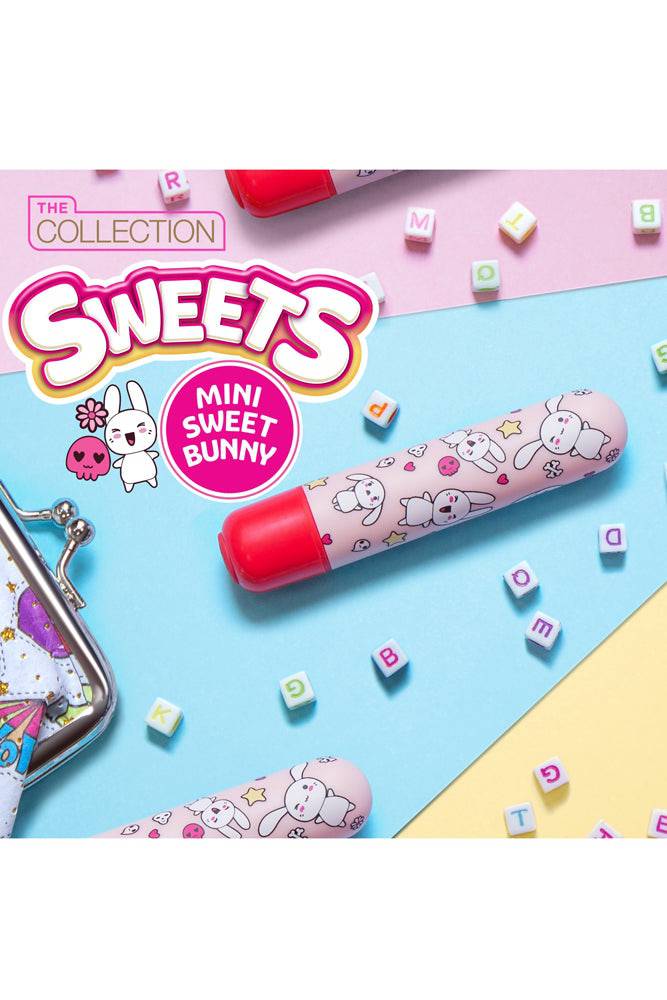 Blush Novelties - Sweets - Mini Sweet Bunny Bullet Vibrator - Red - Stag Shop