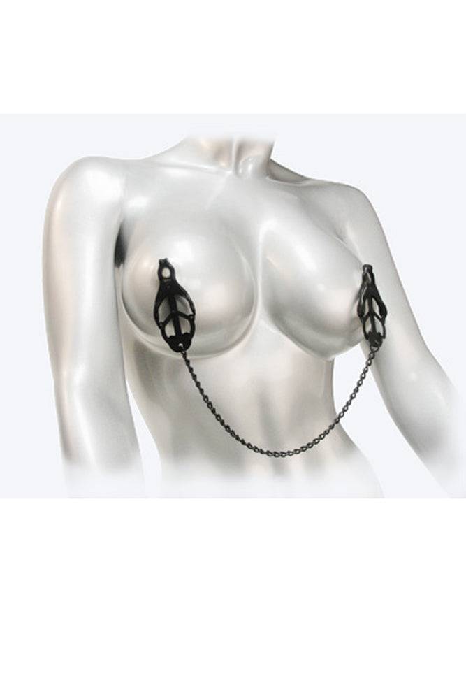 XR Brands - Master Series - Monarch Noir - Nipple Vice - Stag Shop