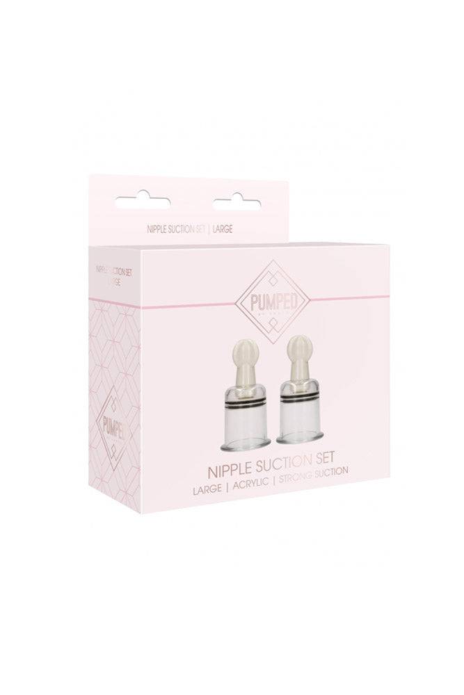 Shots Toys - Pumped - Nipple Suction Set - Assorted Sizes - Stag Shop