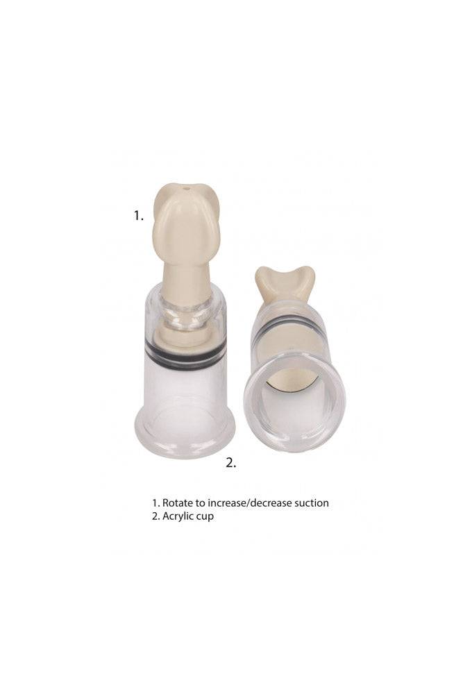 Shots Toys - Pumped - Nipple Suction Set - Assorted Sizes - Stag Shop