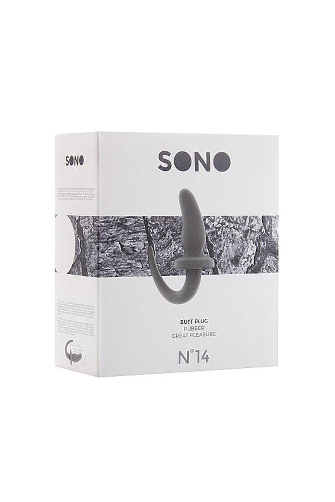 Shots Toys - Sono - No. 14 Butt Plug - Grey - Stag Shop
