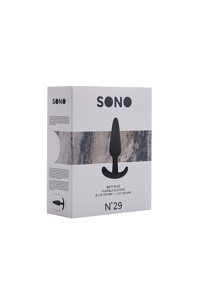 Shots Toys - Sono - No.29 Butt Plug - Black - Stag Shop