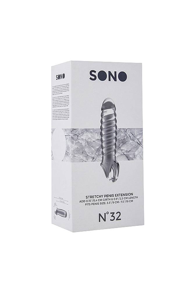 Shots Toys - Sono - No.32 Penis Extension - Clear - Stag Shop