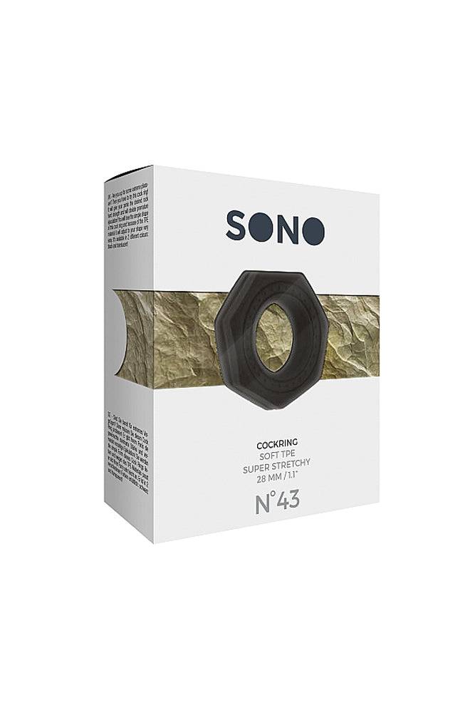 Shots Toys - Sono - No.43 Cockring - Black - Stag Shop