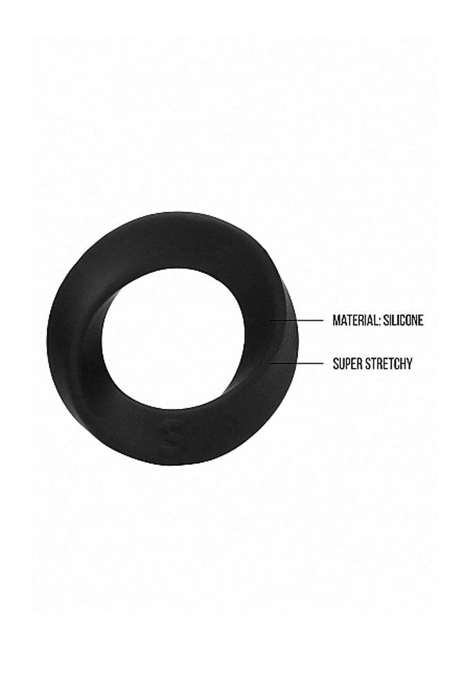 Shots Toys - Sono - No.84 Cock Ring - Black - Stag Shop