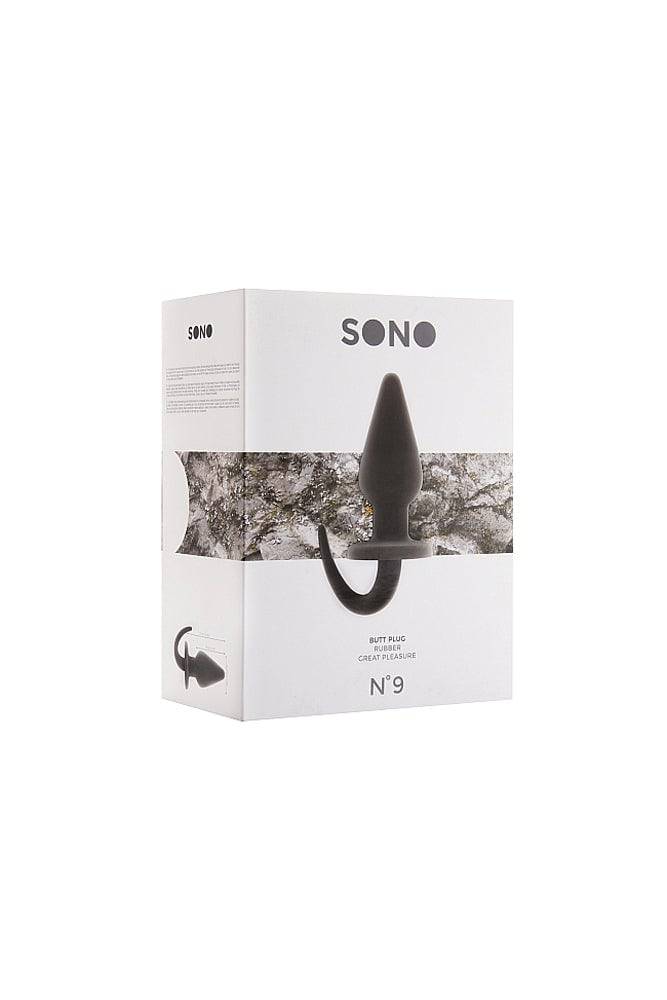 Shots Toys - Sono - No. 9 Butt Plug - Black - Stag Shop