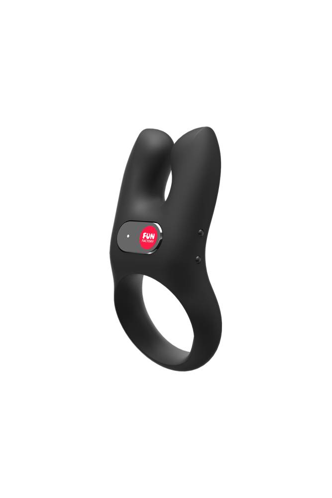 Fun Factory - NŌS Vibrating Cock Ring - Black - Stag Shop