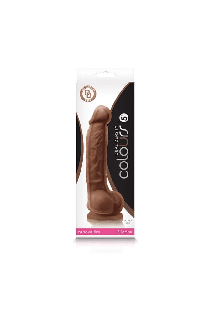 NS Novelties - Colours - Dual Density Dildo - Assorted Colours & Sizes - Stag Shop