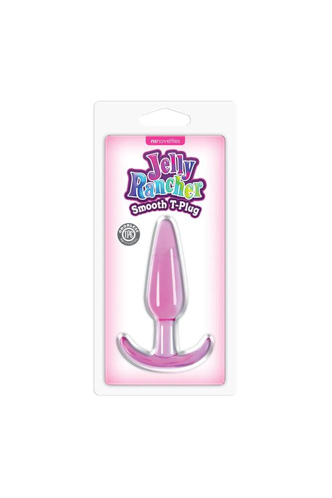 NS Novelties - Jelly Rancher - T-Plug - Smooth - Assorted Colours - Stag Shop