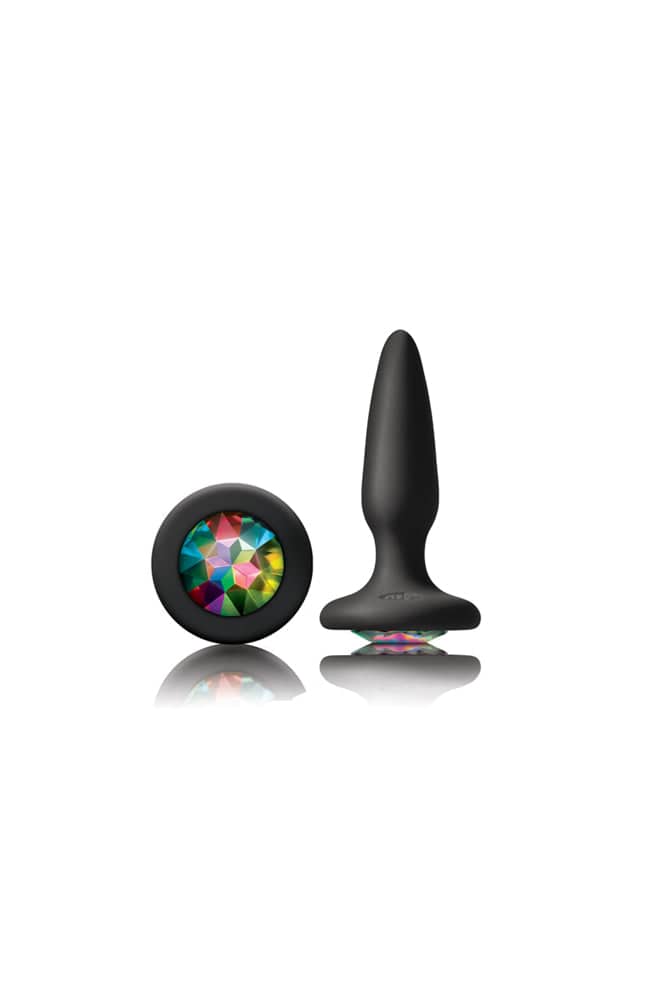 NS Novelties - Glams - Mini Gem Butt Plug - Assorted Colours - Stag Shop