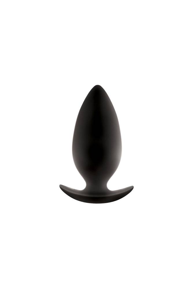 NS Novelties - Renegade - Spade Butt Plug - Black - Assorted Sizes - Stag Shop