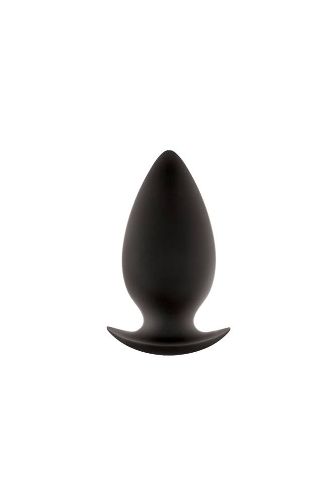 NS Novelties - Renegade - Spade Butt Plug - Black - Assorted Sizes - Stag Shop
