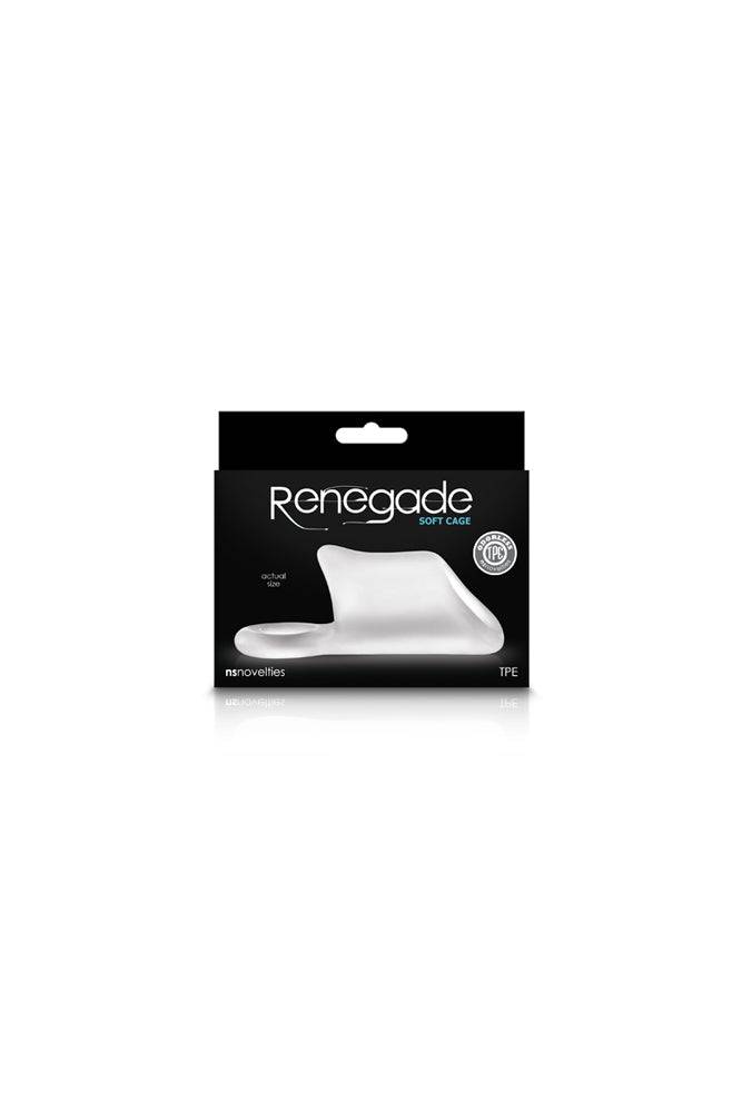 NS Novelties - Renegade - Soft Penis Cage - Clear - Stag Shop