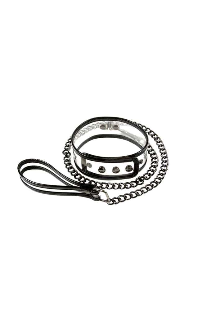 NS Novelties - Bare Bondage - Collar & 18 Inch Leash - Stag Shop