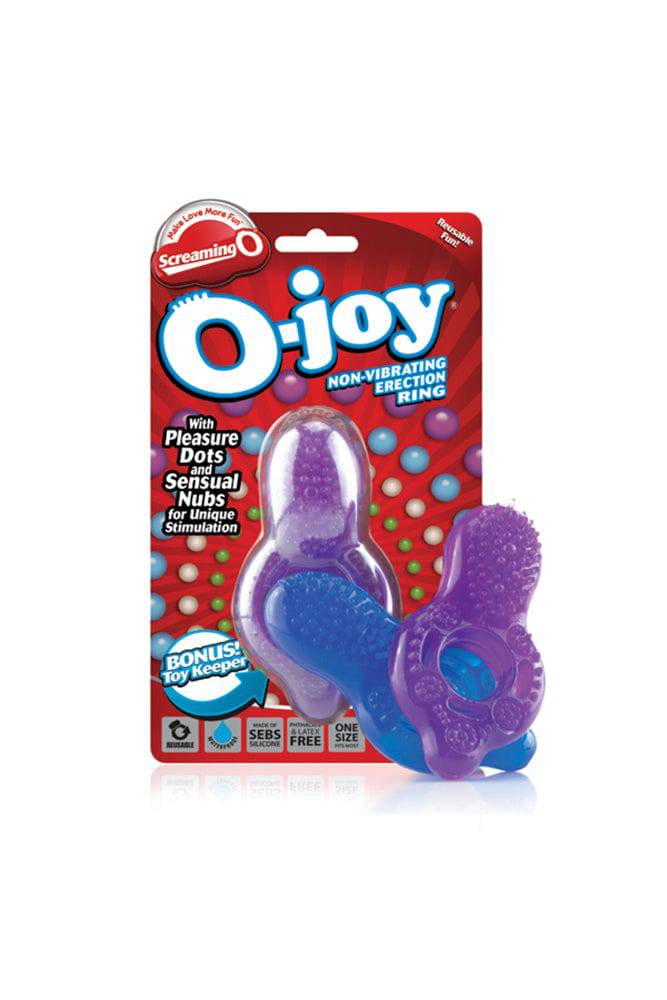 Screaming O - O-Joy Textured Cock Ring - Assorted - Stag Shop