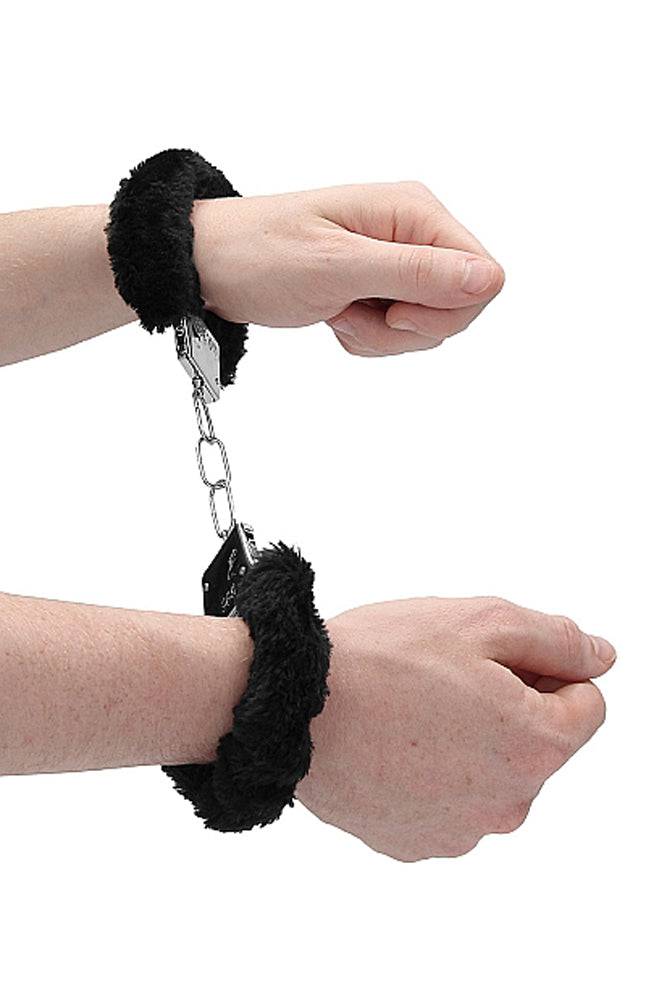 Ouch by Shots Toys - Beginner Fur Handcuffs - Assorted Colours - Stag Shop