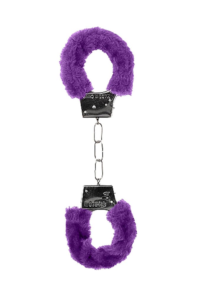 Ouch by Shots Toys - Beginner Fur Handcuffs - Assorted Colours - Stag Shop