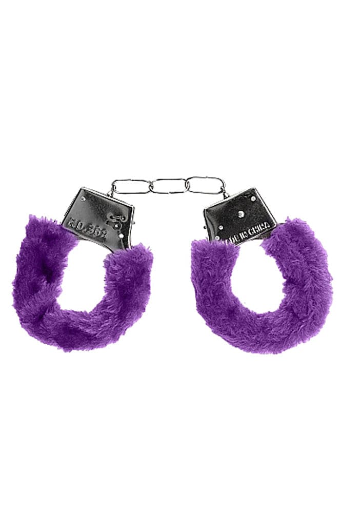 Ouch by Shots Toys - Beginner Fur Handcuffs - Assorted Colours - Stag Shop