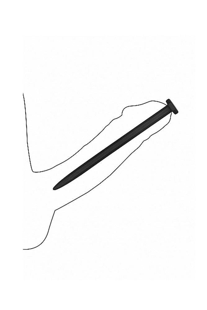 Ouch by Shots Toys - Rugged Nail Urethral Plug Set - Black - Stag Shop
