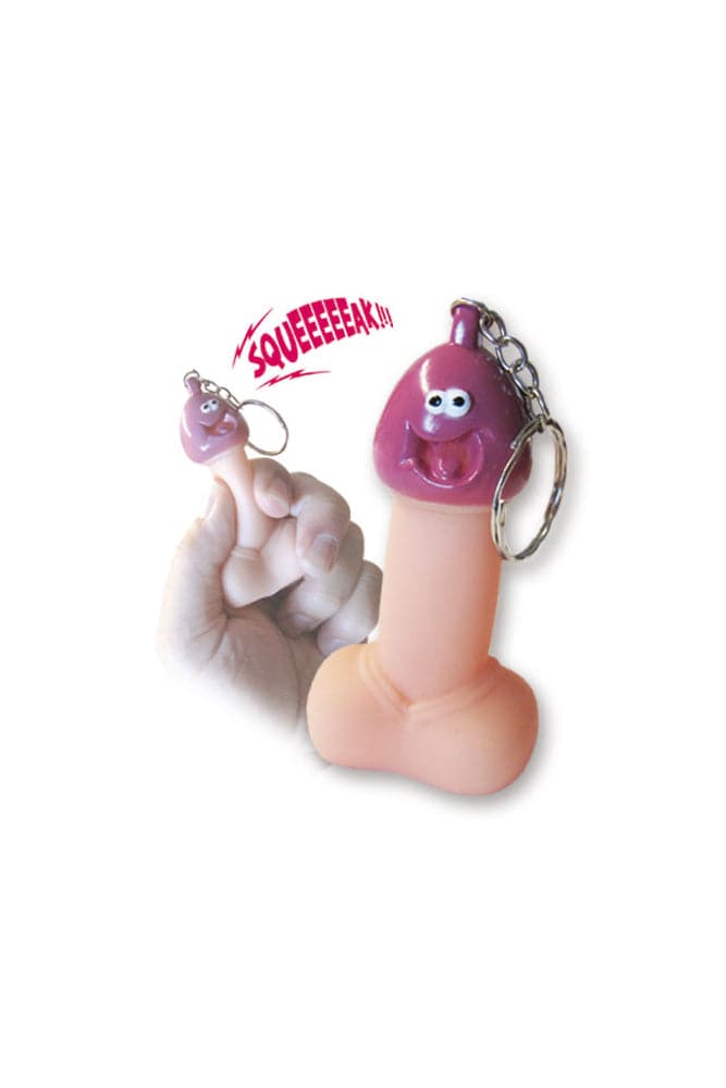 Ozze Creations - Squeaky Pecker Keychain - Stag Shop