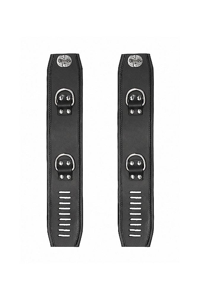 Shots Toys - Pain - Restraint Ankle Cuff w/ Padlock - Black - Stag Shop