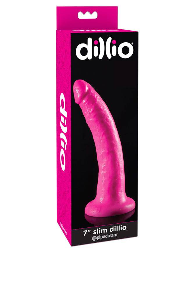 Pipedream - Dillio - Realistic Slim Dildo - 7 inch - Assorted - Stag Shop