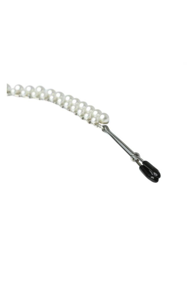 Sincerely by Sportsheets - Pearl Chain Nipple Clips - Stag Shop