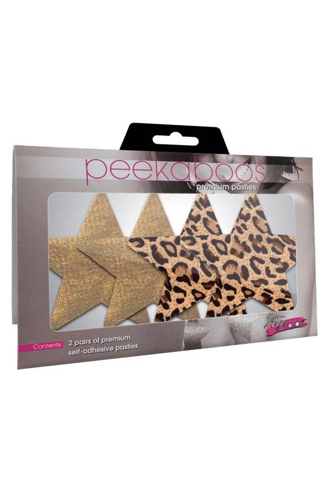 X-Gen - Peekaboos - Jungle Fever Stars Nipple Pasties - Stag Shop