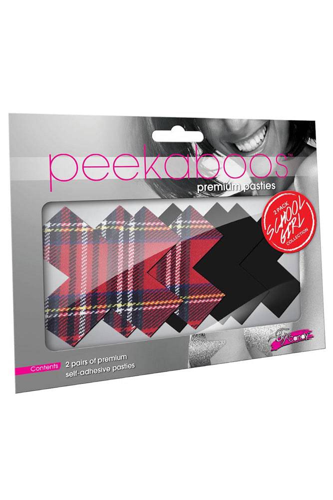 X-Gen - Peekaboos - Schoolgirl Cross Pasties - Stag Shop