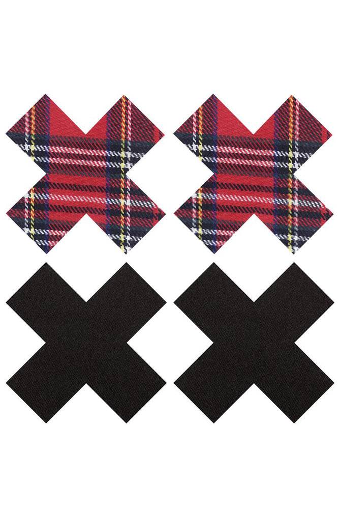 X-Gen - Peekaboos - Schoolgirl Cross Pasties - Stag Shop