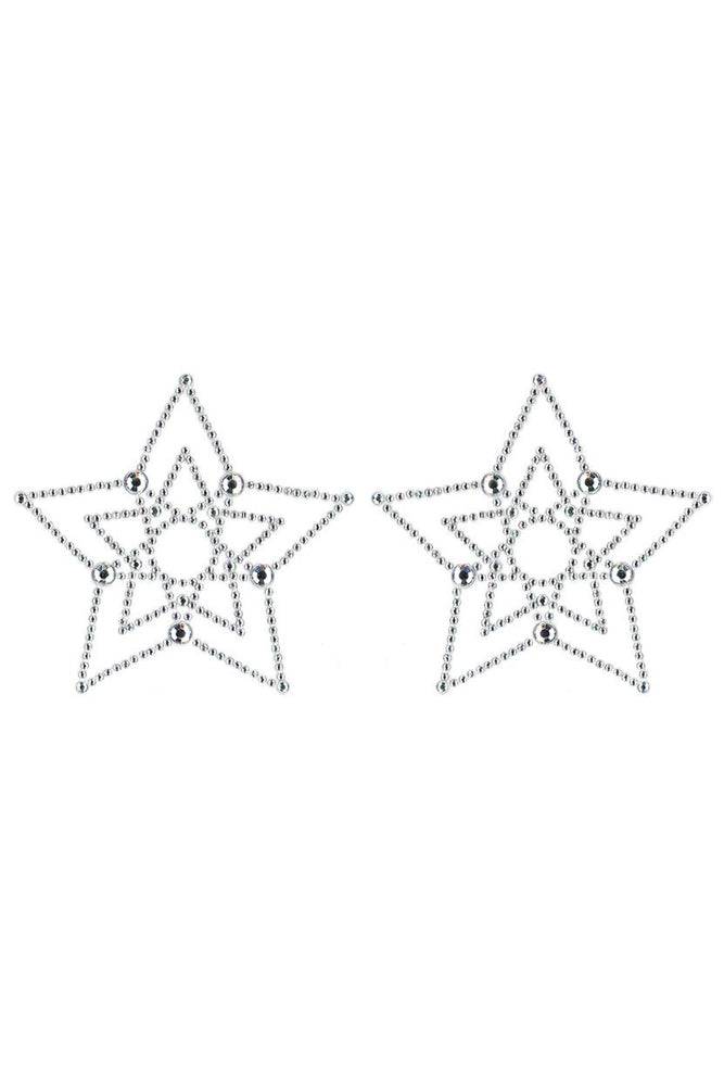 X-Gen - Peekaboos - Crystal Star Diamond Pasties - Stag Shop