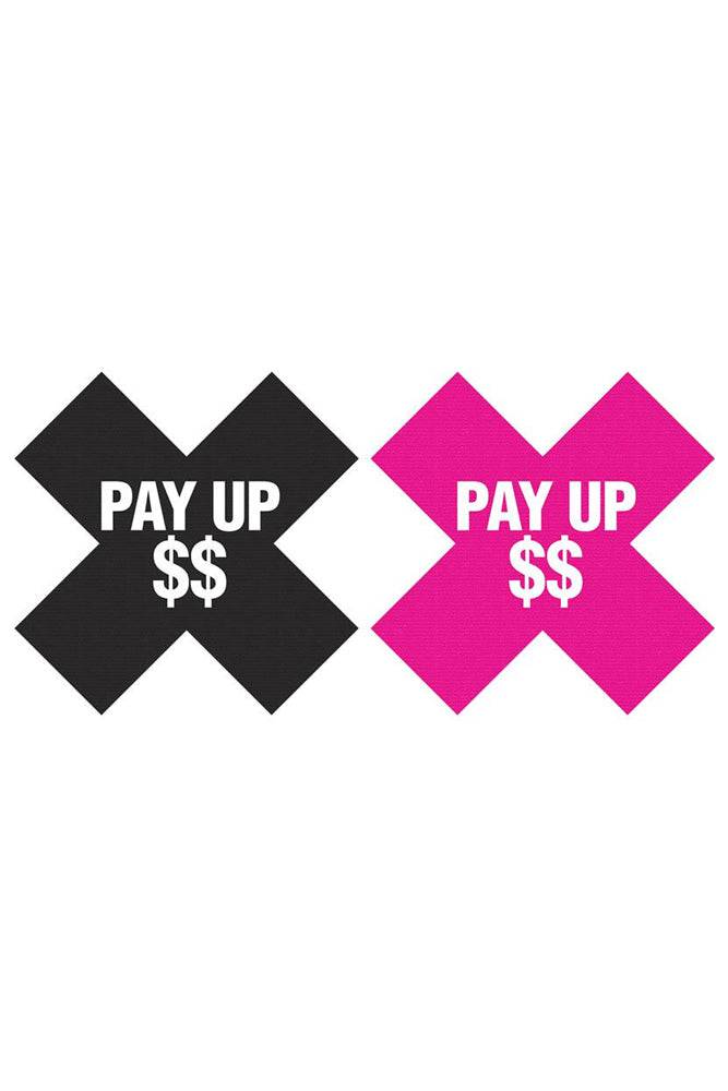 X-Gen - Peekaboos - Pay Up Cross Pasties - Stag Shop