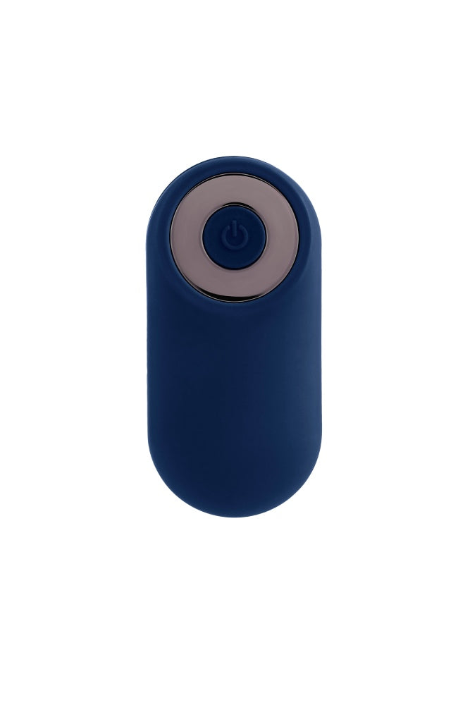 Playboy - Pleasure Pleaser Warming & Tapping Prostate Massager - Blue - Stag Shop