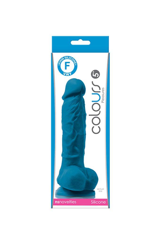 NS Novelties - Colours - 5 Inch Pleasures Dildo - Assorted Colours - Stag Shop