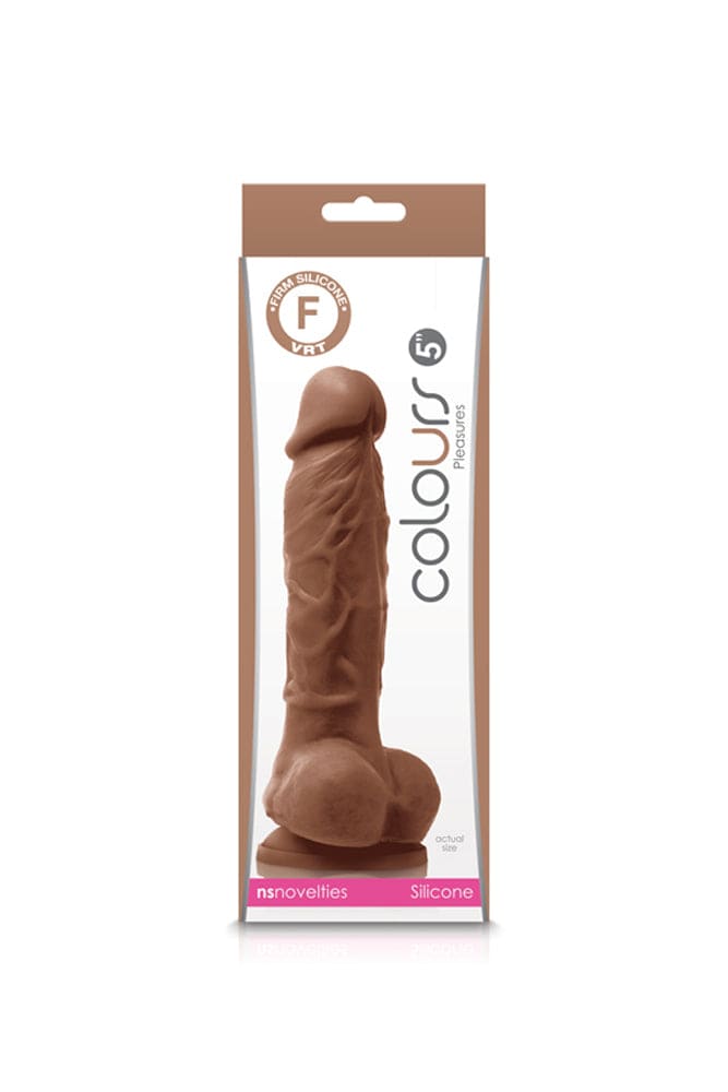 NS Novelties - Colours - 5 Inch Pleasures Dildo - Assorted Colours - Stag Shop