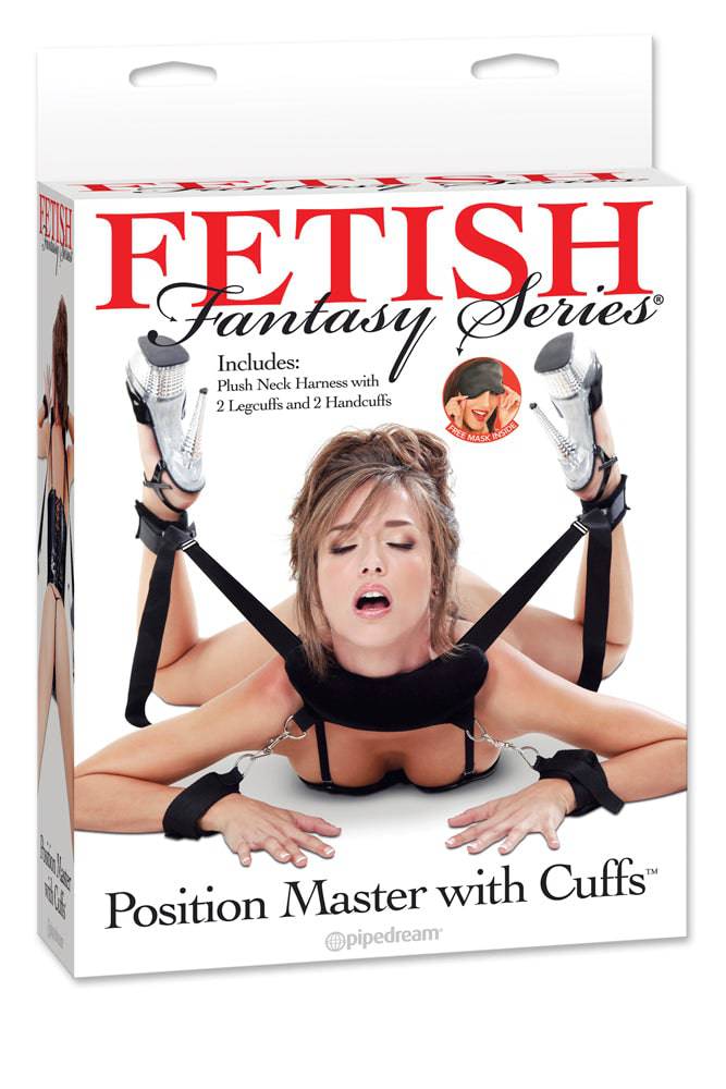 Pipedream - Fetish Fantasy - Position Master Restraint Set - Black - Stag Shop