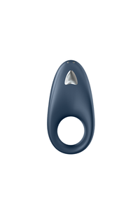 Thumbnail for Satisfyer - Powerful One Bluetooth Cock Ring - Navy - Stag Shop